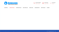 Desktop Screenshot of ozekenturizm.com